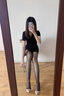 浪莎丝袜女薄款连裤袜防勾丝夏季加大码性感隐形黑肉色连体打底袜高透 4黑 【均码】随意剪 不脱丝/90~130斤 实拍图