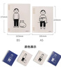 国誉(KOKUYO)Noritake设计师联名学生活页本记事笔记本子A5/40张 蓝色 WSG-RU2XP62B 实拍图