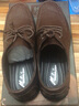 金迈王男鞋春秋季商务休闲皮鞋男中年爸爸鞋男士真皮头层牛皮软底大头鞋 棕色 40 实拍图
