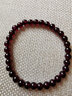 卡薇亚天然紫牙乌石榴石手链女士款情人节送女友送老婆生日礼物水晶手串 珠径5.5mm左右单圈附证书 实拍图