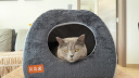 贝尼宠 猫窝大号猫别墅 高端猫房子四季保暖网红猫抓板剑麻封闭双层猫窝 猫窝蒙古包大L适18斤内加厚海绵 实拍图