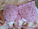 好奇蜜斯【寇莉】蕾丝小胸聚拢显大内衣女无钢圈性感纯欲法式胸罩文胸套装 干枯玫瑰色套装 75A 实拍图