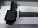 MSSM苹果手表保护套Apple iwatch ultra/S10/9/8/7/6/5/4/SE 钢化膜防刮壳膜一体 壳膜一体】黑色 40MM 实拍图