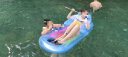 INTEX 新58802充气扶手靠背浮排水上休闲冲浪浮排儿童玩具 蓝银随机发 实拍图