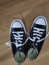 匡威（Converse）【滔搏运动】匡威男鞋女鞋低帮帆布鞋硫化鞋情侣常青经典款黑色 101001 37.5 实拍图