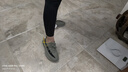 阿迪达斯Yeezy350椰子夏日透气男女潮流休闲鞋HQ2059 38.5 实拍图
