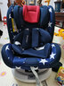 瑞贝乐（reebaby）天鹅plus儿童安全座椅汽车用360度旋转0-12岁婴儿车载宝宝C-NCAP 天鹅-星点蓝【爆款清仓】 实拍图