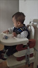 babyjianle儿童餐椅便携式折叠多功能餐椅座椅外出家用宝宝餐椅吃饭餐桌BB椅 咖啡色 实拍图