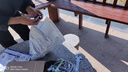 永久（FOREVER）山地车自行车成人男女初中高中学生越野赛车变速碟刹减震脚踏单车 【钢架/密封轴承】银灰色-辐条轮 26英寸24速【推荐155-185cm】 实拍图