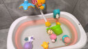 缔羽 儿童玩具软胶浴室洗澡玩具宝宝戏水转转乐婴幼儿洒水壶四件套 实拍图
