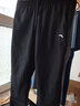 安踏男裤运动裤男秋冬季新款针织透气直筒裤子户外休闲跑步长裤卫裤男 （夏季冰丝梭织速干）基础黑 M /170 适合120-130斤 实拍图