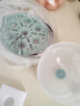 九阳（Joyoung）家用煮蛋器 全自动防干烧免看管溏心蛋蒸蛋羹蒸蛋器 宿舍用省电小功率多功能蒸玉米南瓜包子早餐机 双层 浅绿 实拍图