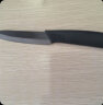 拜格（BAYCO）陶瓷刀4英寸黑刃陶瓷水果刀带刀鞘无需磨刀BD8022 实拍图
