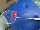 匹克（PEAK）羽毛球拍单拍全碳素一体超轻碳纤维碳素耐打专业成人学生套装 白金利爪 碳素26磅 实拍图