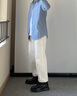 马克华菲马丁靴男中帮秋男鞋2026新款百搭黑色男靴英伦风皮鞋防滑工装靴 黑色 42 此款为皮鞋尺码=运动鞋码43 实拍图