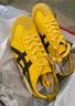 Onitsuka Tiger鬼塚虎男女款经典复古黄色运动休闲鞋MEXICO 66™ 黄色 39 实拍图