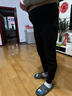 南极人男士保暖裤男护膝贴片打底裤加绒加厚男秋冬抗寒保暖羊毛裤男 【深灰，升级加厚550g】-1条 3XL 【适合160-180斤】 实拍图