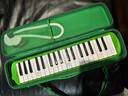 奇美口风琴儿童学生入门吹奏乐器学校教学口吹琴 37键小天才-绿色(硬盒)+备用吹管 实拍图