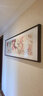 橙舍百花齐放 客厅装饰画中式背景墙画书房挂画国画沙发背景墙戴志文 01-雅致黑胡桃 装裱50*165 实拍图