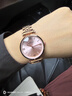 Spirra阿妈妮情人节礼物满天星手表女士2025年新款镶钻简约气质防水品牌 0014玫壳粉面-玫钢带 实拍图