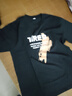 创品竣依2件装纯棉短袖t恤男夏季青年薄款大码打底衫圆领半袖体恤 JR黑色+good黑色 L 125-140斤 实拍图