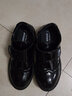 回力童鞋儿童皮鞋2025春秋新款男童黑色英伦风休闲鞋学生中大童演出鞋 亮黑0054 33 内长约21.6cm 实拍图