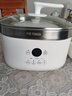 天际（TONZE） 电炖锅 电炖盅陶瓷炖汤煲汤锅隔水炖家用多功能大容量陶瓷内胆蒸煮锅 【白色2.5L】DGD25-25AG  2.5L 实拍图