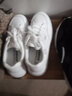 回力女鞋小白鞋女秋季新品女鞋皮面运动板鞋女时尚百搭加绒休闲鞋子女 网面-2738白色 36 实拍图