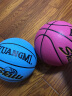 狂迷篮球儿童男女生5号幼儿中小学生青少年成人室内外通用篮球 【粉红色儿童5号球】适合6-8岁 实拍图