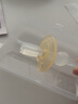 哈咔（haakaa）宝宝训练牙刷硅胶软毛0-1-2-3岁婴儿幼儿口腔清洁360度儿童乳牙刷 奶黄色 实拍图