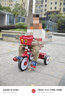 Radio Flyer瑞飞儿儿童三轮车脚踏车宝宝小孩1-3-5岁轻便骑行自行车童车玩具 #416红色 儿童三轮车 实拍图