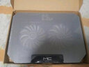 拉拓苹果笔记本专用电脑散热器macbook电脑散热底座涡轮静音风扇制冷降温神器pro外置air散热板拉拓 银色畅享升级版【双涡轮风扇】风速可调 四档高度 实拍图