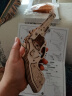 若客（ROKR）儿童玩具积木枪拼装模型diy木质拼图组装皮筋枪男孩生日礼物 实拍图