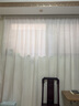 诺罗 纱帘免打孔简易魔术贴窗帘粘贴白色窗纱透光不透人飘窗客厅阳台 不透人白纱（1.5倍折） 2.5米*2.5米 1片 粘贴式 【到货快】 实拍图