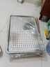 今万福  不锈钢蒸盘蒸饭盘蒸饭柜商用托盘 430有孔60*40*2cm0.7厚 实拍图