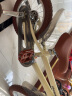 凤凰（Phoenix）儿童自行车3-6-10岁男女小孩英伦风脚踏车公主款宝宝单车复古童车 银杏黄 【英伦】 14寸【身高95-130cm】 实拍图