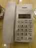飞利浦（PHILIPS） CORD040 电话机座机免电池来电显示免提家用办公电话机电信座机商务有线固话坐机 白色 实拍图