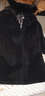 花花公子（PLAYBOY）毛呢大衣男中长款冬装新款中老年男装呢子风衣加厚爸爸保暖外套男 藏青色（内胆脱卸） 185/XXL(136--145斤左右穿) 实拍图