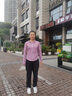 朵梵蓮（Duofanlian）晨跑步运动套装春夏季户外健身房瑜伽服女套装速干衣宽松健身服女 1紫色外套+K12紫色长裤 M 100-110斤 实拍图