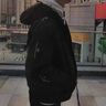 仕季羽绒服男女情侣潮牌外套新款冬季羽绒服加厚保暖防寒服青少年男装 黑色（此款偏大，建议拍小一码） XL 实拍图