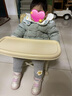 1号起点（yi hao qi dian）宝宝餐椅婴儿餐椅多功能可折叠便携儿童餐桌椅婴幼儿吃饭小椅子 大号米色-尊享款【含遮阳伞】WZ6 实拍图
