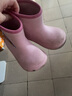汪汪队儿童雨鞋女童小学生防滑胶鞋中筒小孩水鞋幼儿宝宝雨靴 PW2256-03粉色 170码/内长17cm 实拍图