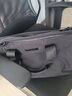 罗梅达尔 商务公文包男手提包休闲包男士出差手拎包时尚简约单肩包电脑包 黑色大号 实拍图
