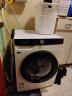 三星（SAMSUNG）10.5公斤全自动洗衣机洗烘一体机 滚筒洗衣机 冷凝烘干  泡泡净洗 WD10T504DCE/SC 实拍图