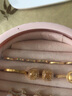 伊莎维拉18K金耳环玫瑰金耳圈车花耳扣耳坠耳k金小耳扣耳钉彩金耳骨钉耳饰 18k黄金9mm耳圈一对约0.6-0.7g 实拍图