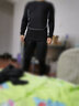 赢虎（YINGHU）运动套装跑步加绒男士速干衣秋冬季保暖健身服男训练紧身服高弹 三件套（B款短袖） 2XL【145-165】斤 实拍图