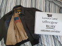 Luxury Lane真皮皮衣夹克男士二战经典A2飞行员皮夹克加棉保暖外套加肥加大 猪皮  深褐色 XS(体重50-60kg) 实拍图