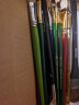 温莎牛顿 尼龙毛丙烯画笔 专业丙烯颜料画笔勾线笔 进阶画家专用丙烯画笔6支套装 晒单实拍图
