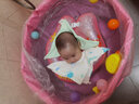 诺澳 婴儿游泳池大号家用室内儿童游泳桶免充气泳池宝宝洗澡桶 70x80cm全夹棉粉色款-均码脖圈 实拍图