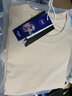 NASA GISS【两件装】纯棉短袖t恤男纯棉重磅宽松oversize纯色情侣打底衫 自由组合 M体重110-130斤 实拍图